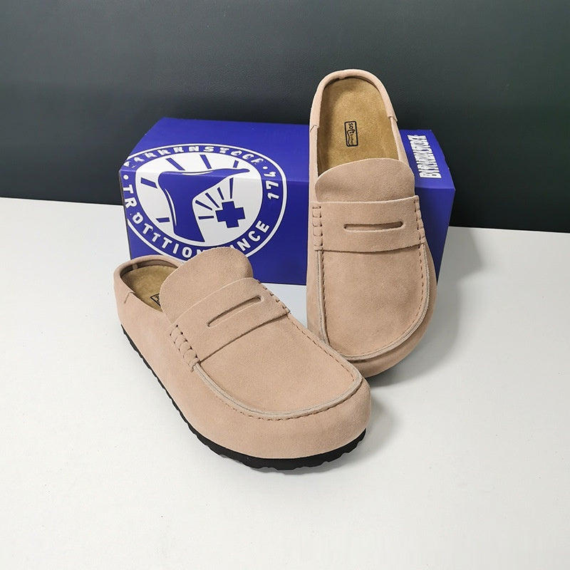 OrthoCare Mule Slippers - Retro Closed Toe Comfort