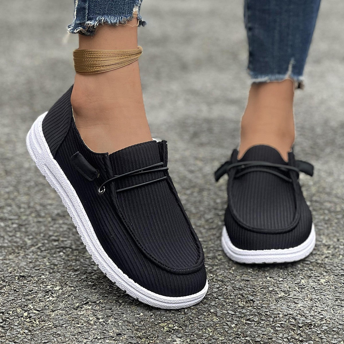 OrthoCare | Women’s Slip-On Comfort Loafers – Lightweight Casual Walking Shoes