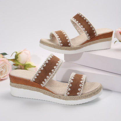 OrthoCare Ethnic Hemp Sandals - Unique And Comfortable