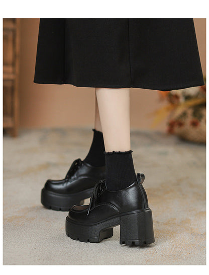 OrthoCare Loafers - Chunky Sole, Thick Heel