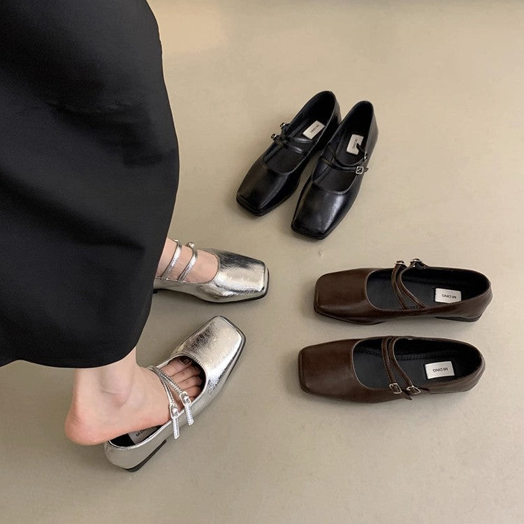 OrthoCare Silver Evening Flats - Lightweight Comfort