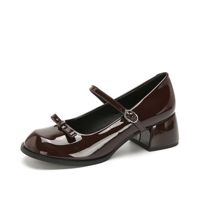 OrthoCare Mary Jane Shoes - Classic Comfort Heel