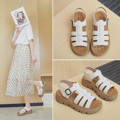 Tessara | Women’s Orthopedic Colorblock Platform Gladiator Sandals