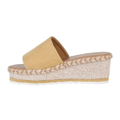 OrthoCare Platform Wedge Sandals - Unique Elegance