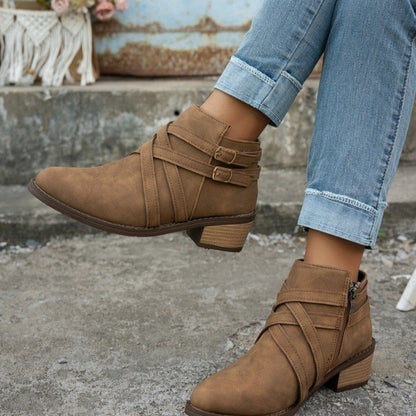 OrthoCare Retro Boots - Vintage Comfort Design