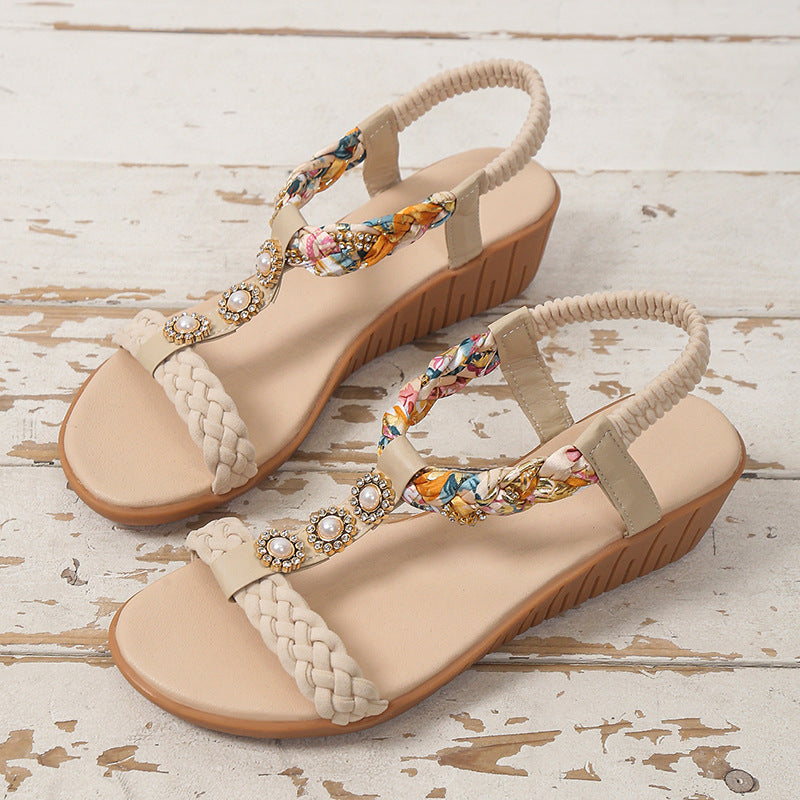 OrthoCare Bohemian Braided Sandals  - Unique And Elegant