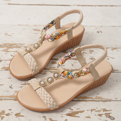 OrthoCare Bohemian Braided Sandals  - Unique And Elegant
