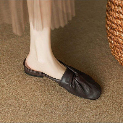 Hyacinth | Women’s Orthopedic Knot Detail Mule Flats