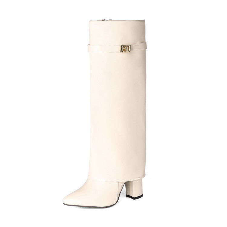OrthoCare Mid-Calf Boots - Pointed Toe & Buckles