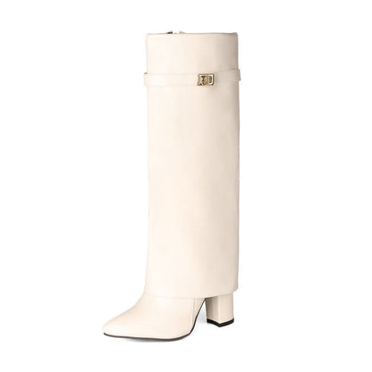 OrthoCare Mid-Calf Boots - Pointed Toe & Buckles