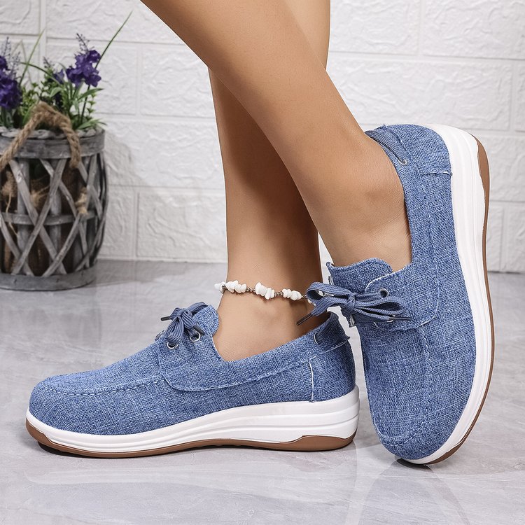 OrthoCare Plus Size Canvas Shoes - Breathable Comfort