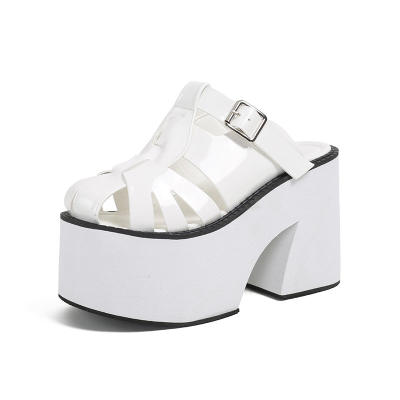 Jovena | Women’s Orthopedic Platform Mule Heel Sandals