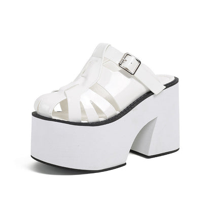 Jovena | Women’s Orthopedic Platform Mule Heel Sandals