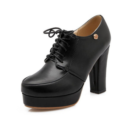 OrthoCare Chunky Heel Pumps - Unique And Vintage Style