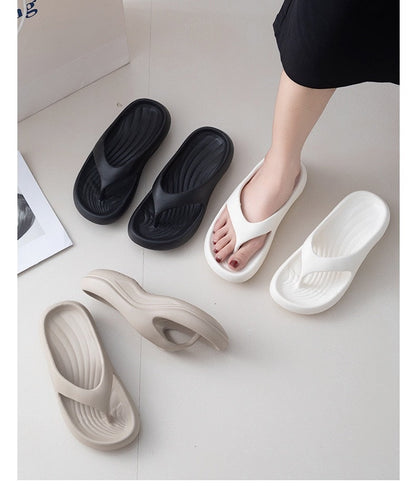 Ivessia | Women’s Orthopedic Platform Comfort Slide Sandals
