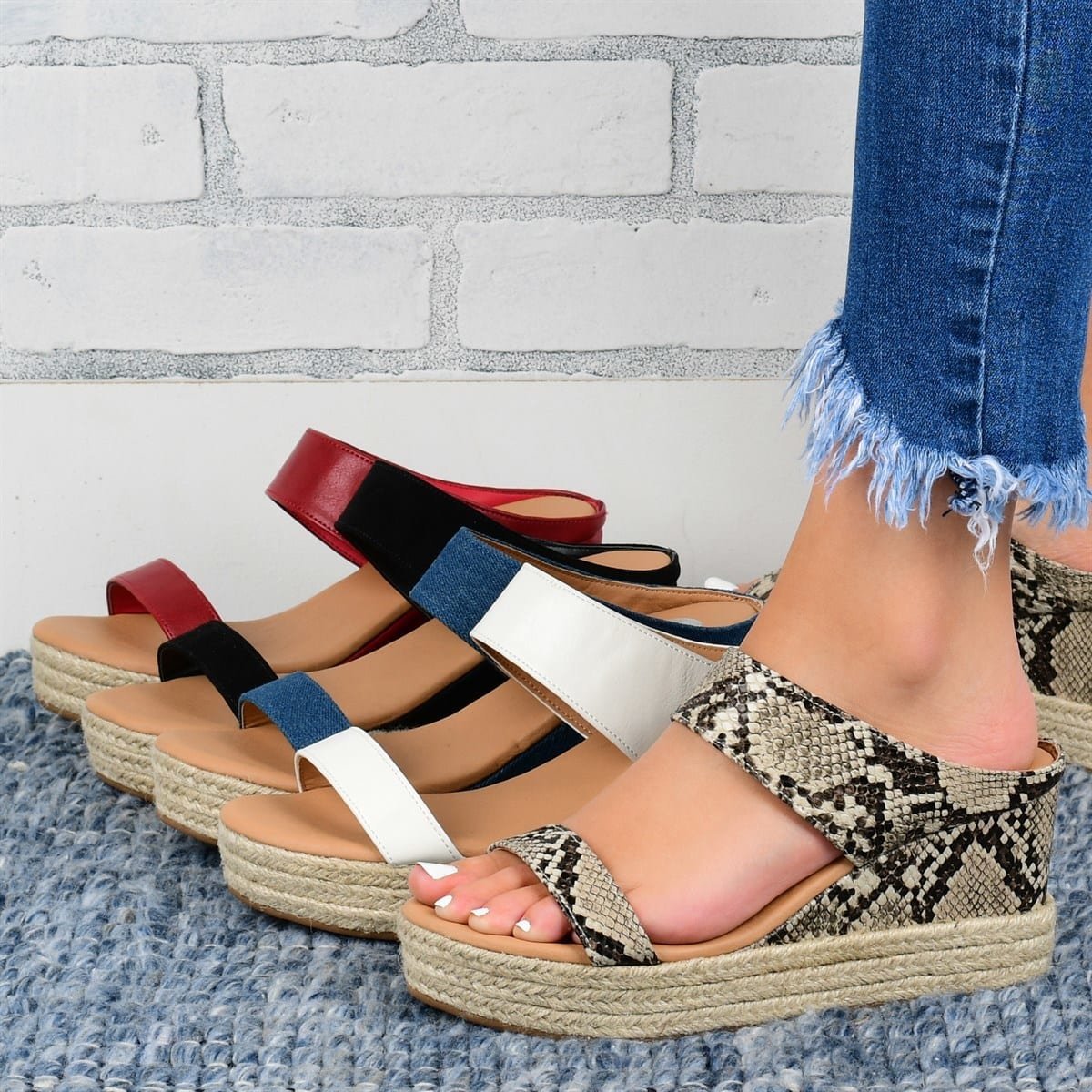 OrthoCare Hemp Wedge Sandals - Unique And Comfortable