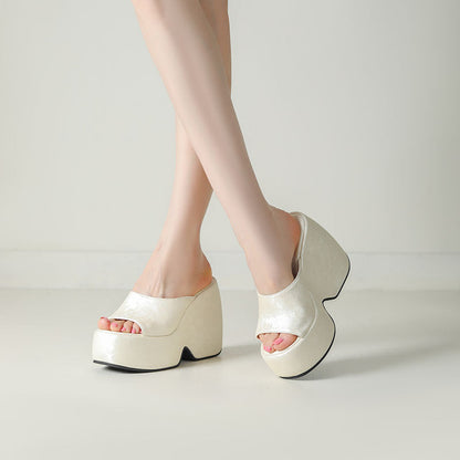 Halo | Women’s Orthopedic Platform Wedge Slide Sandals