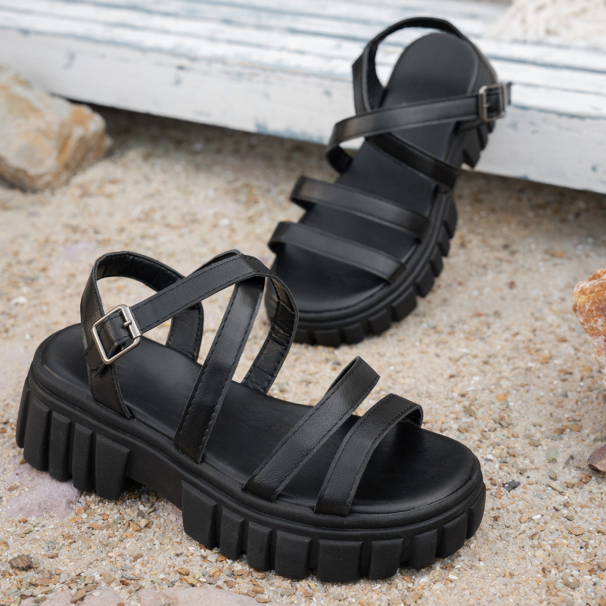 Floriane | Women’s Orthopedic Gladiator Platform Sandals
