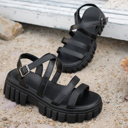 Floriane | Women’s Orthopedic Gladiator Platform Sandals