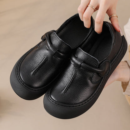 OrthoCare Soft Leather Mother'S Shoes - Unique Vintage Comfort