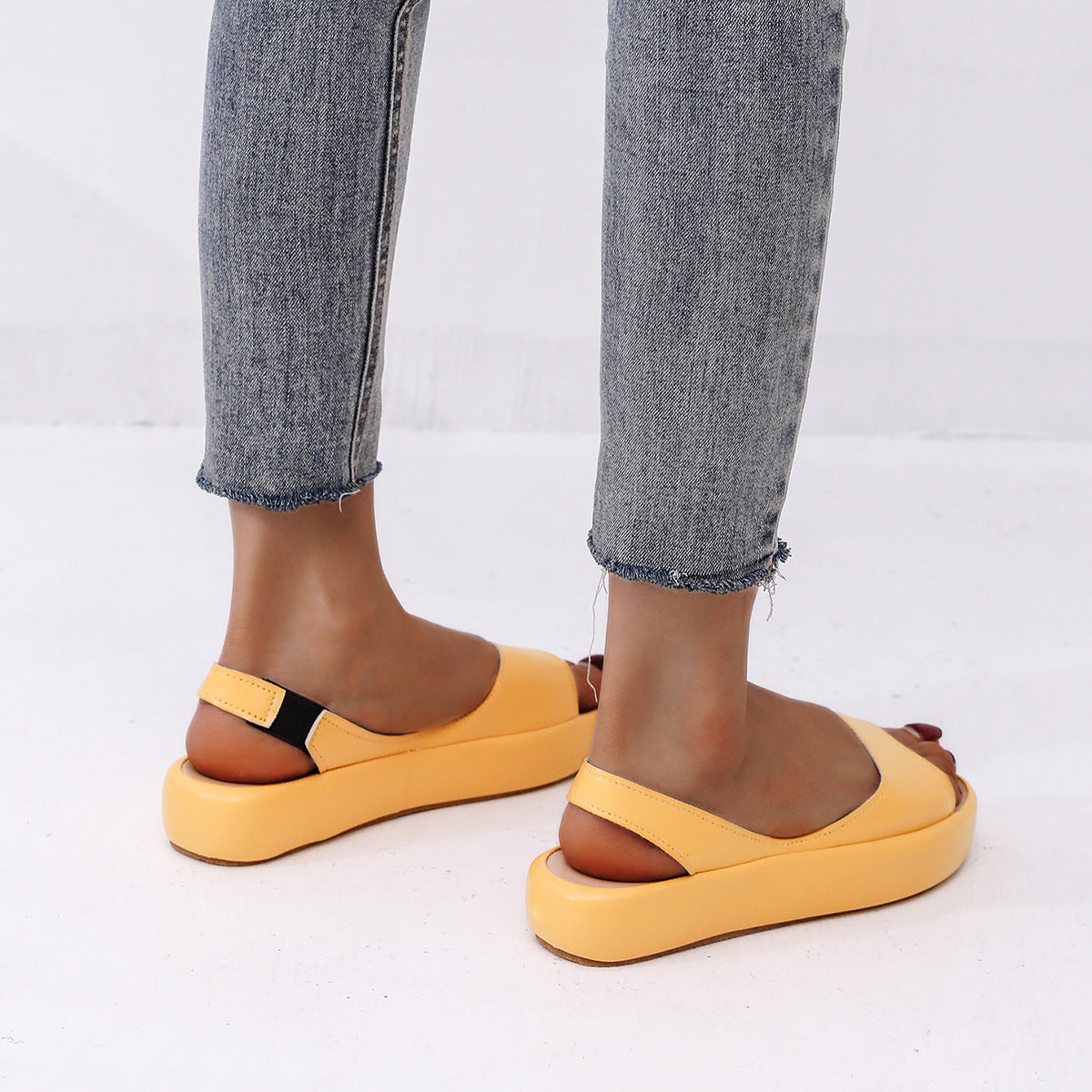 Ursa | Women’s Orthopedic Slingback Platform Comfort Sandals