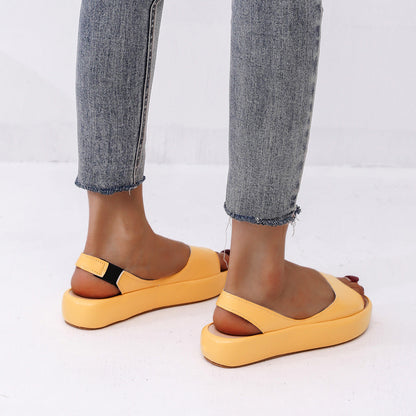 Ursa | Women’s Orthopedic Slingback Platform Comfort Sandals