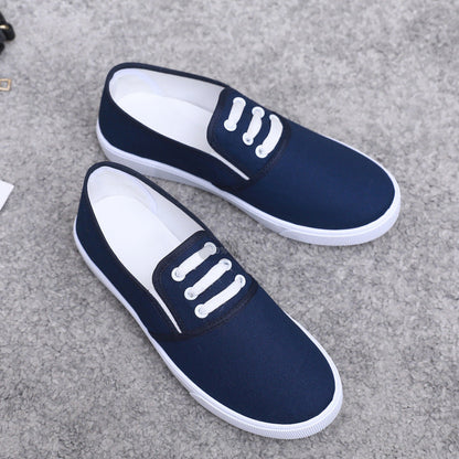 Orthopedic Canvas Slip-On Shoes – Lightweight Breathable Casual Sneakers