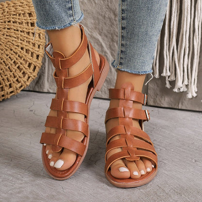 OrthoCare Sandals - Thick Heel Non-Slip Comfort