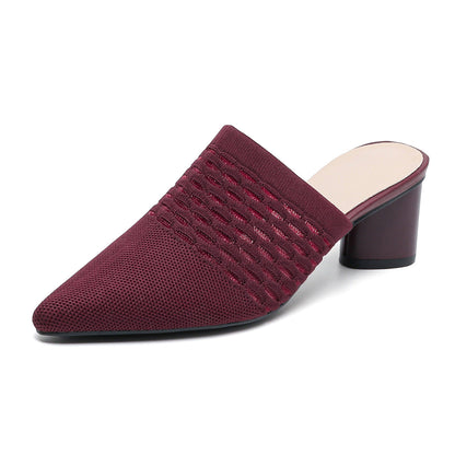 Meliora | Women’s Orthopedic Pointed Toe Mule Heels