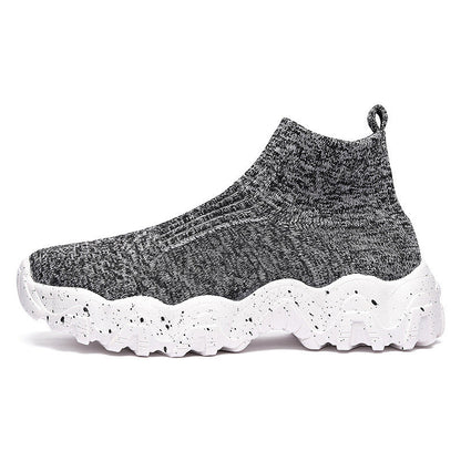 Orthopedic Sock Sneakers – Air Cushion Chunky Sole Slip-On Comfort Shoes