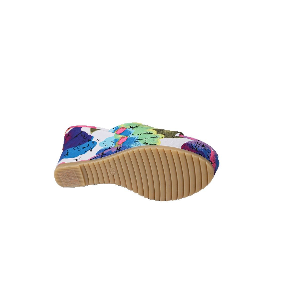 Quinella | Women’s Orthopedic Floral Platform Wedge Sandals