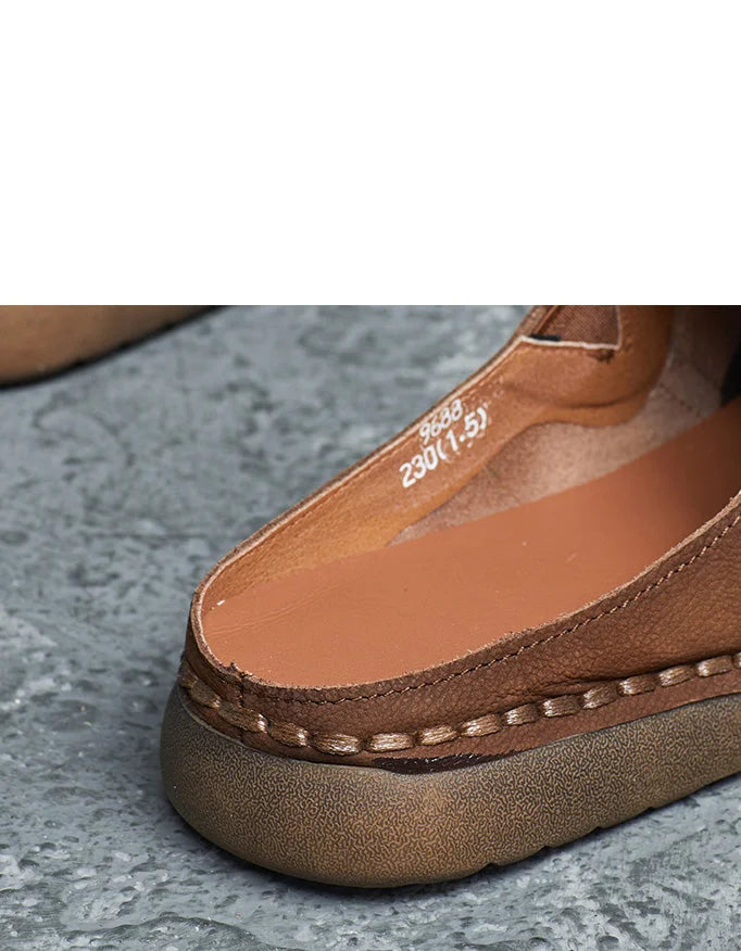 Maren | Orthopedic Soft Leather Slip-On Comfort Mules