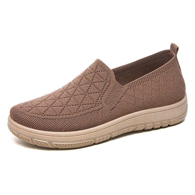 OrthoCare Women’s Slip-On Comfort Shoes – Lightweight Breathable Walking Flats