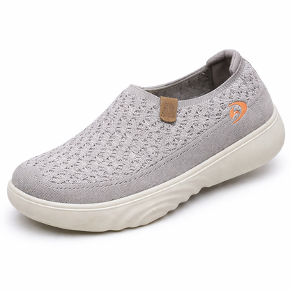Orthopedic Cushion Slip-On Shoes – Lightweight Breathable Comfort Walking Sneakers