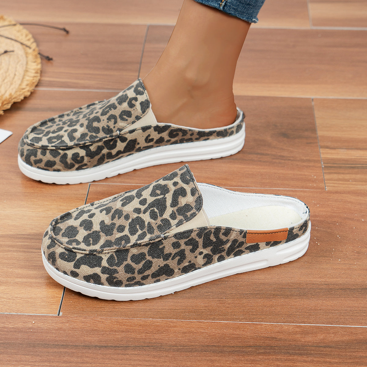 Orthopedic Slip-On Mule Shoes – Lightweight Breathable Comfort Walking Flats