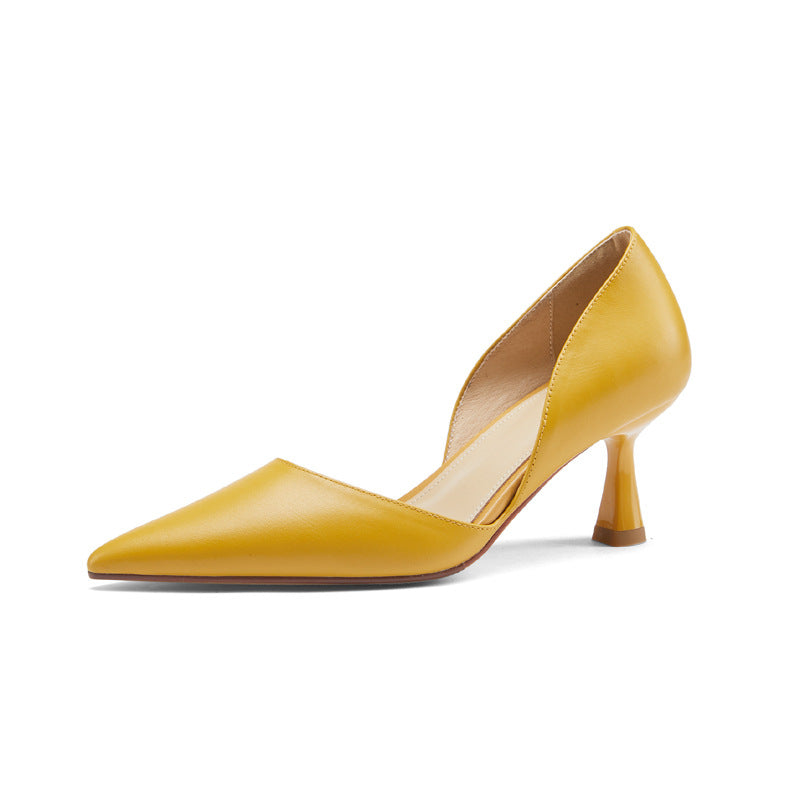 Carmella | Women’s Orthopedic Pointed Toe Kitten Heel Pumps