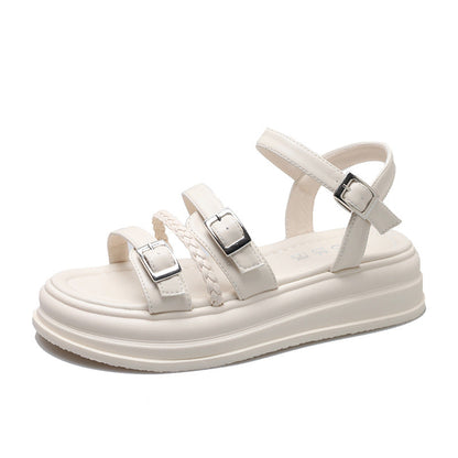 Selene | Women’s Orthopedic Triple Strap Platform Sandals