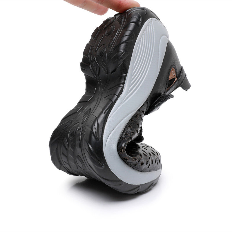 OrthoCare Leather Flat Shoes - Unmatched Comfort