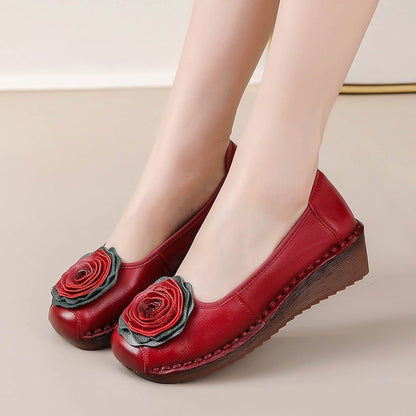 Briar | Women’s Orthopedic Floral Comfort Flat Shoes