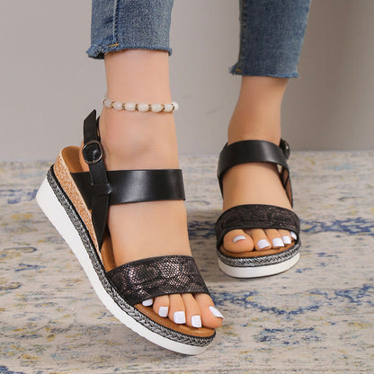 Tahlia | Women’s Orthopedic Espadrille Wedge Comfort Sandals
