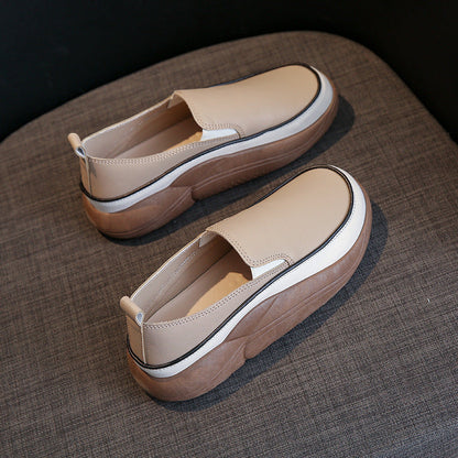 Orthopedic Platform Loafers – Cushioned Slip-On Comfort Walking Shoes