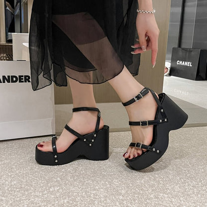 Jasira | Women’s Orthopedic Platform Gladiator Sandals
