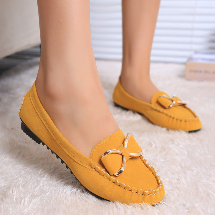 OrthoCare Flat Shoes With Bow - Elegance And Comfort