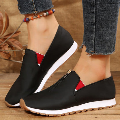 OrthoCare Zip Loafers - Non Slip Comfort Shoes