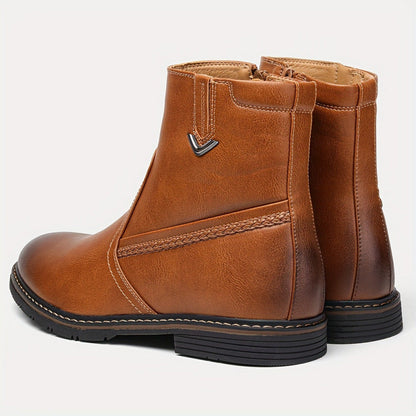 Daphne | Orthopedic Fur-Lined Leather Ankle Winter Boots