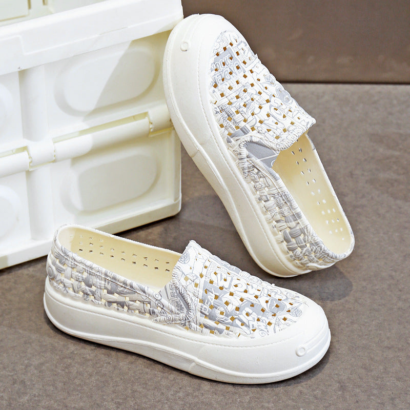 Isolde | Women’s Orthopedic Printed Slip-On Casual Sneakers