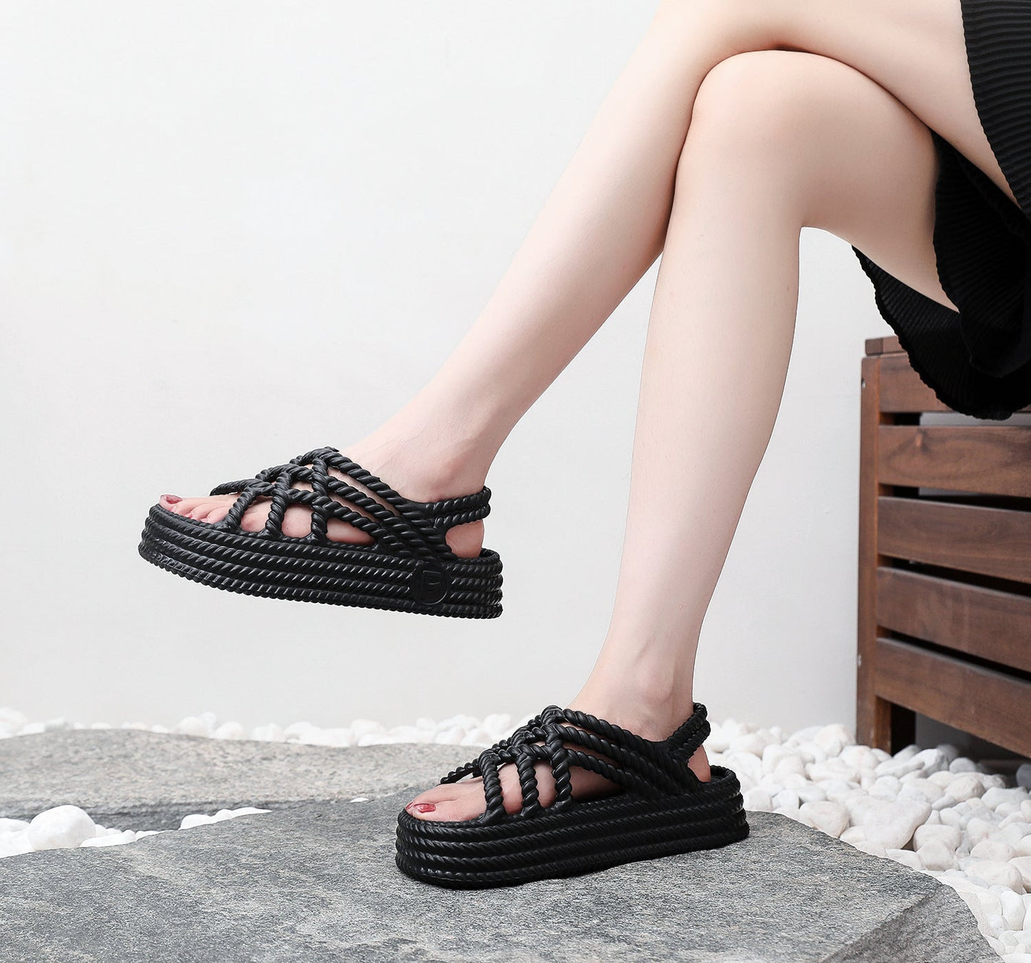 Norelle | Women’s Orthopedic Woven Fisherman Platform Sandals