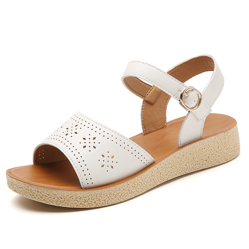 Tirzah | Women’s Orthopedic Perforated Slingback Comfort Sandals