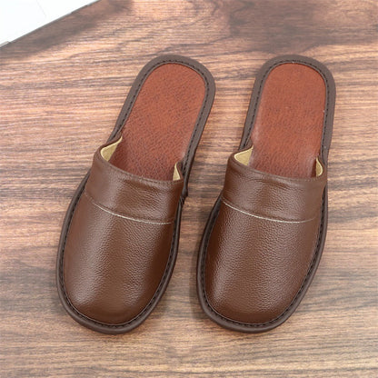 OrthoCare | Classic Leather Slip-On Mule Clogs