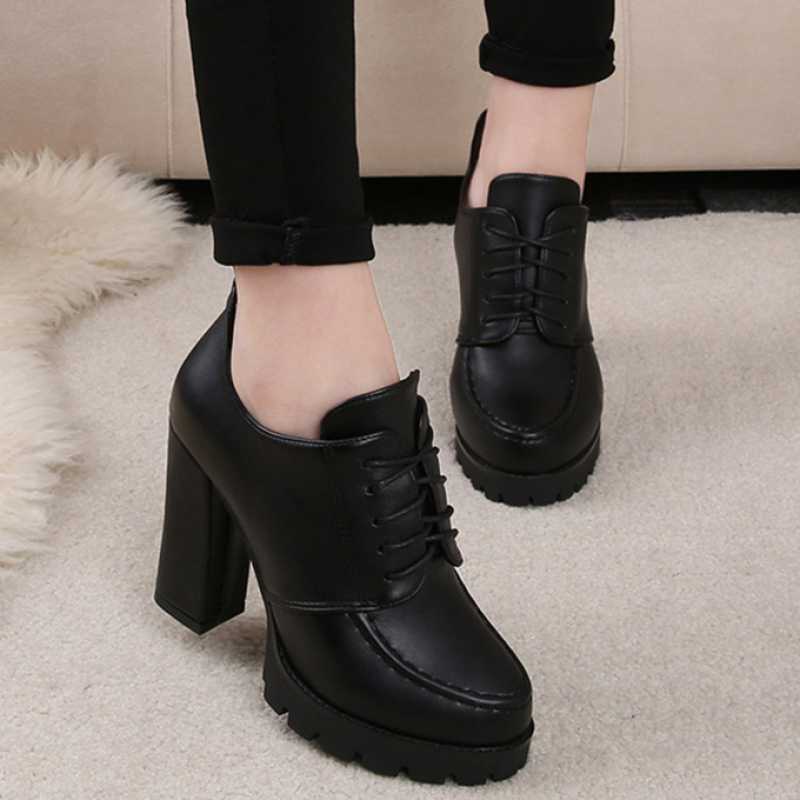 OrthoCare Shoes With Unique Thick Heels And Platform